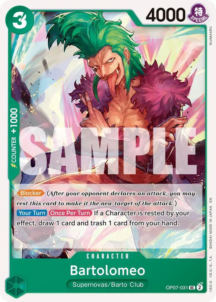 Bartolomeo OP07-031 (PRB-02)