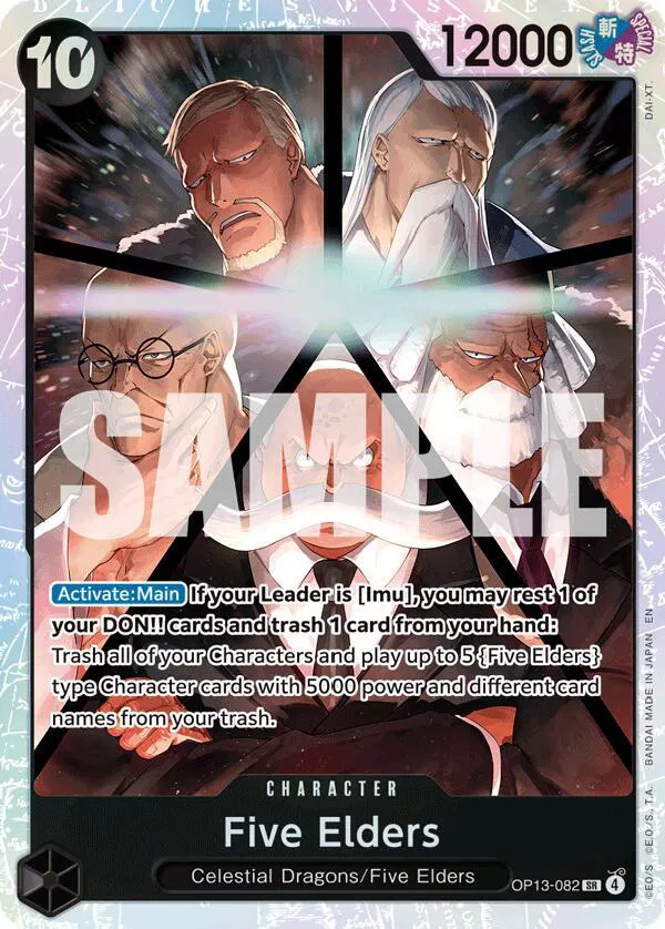 Five Elders OP13-082 (OP13)