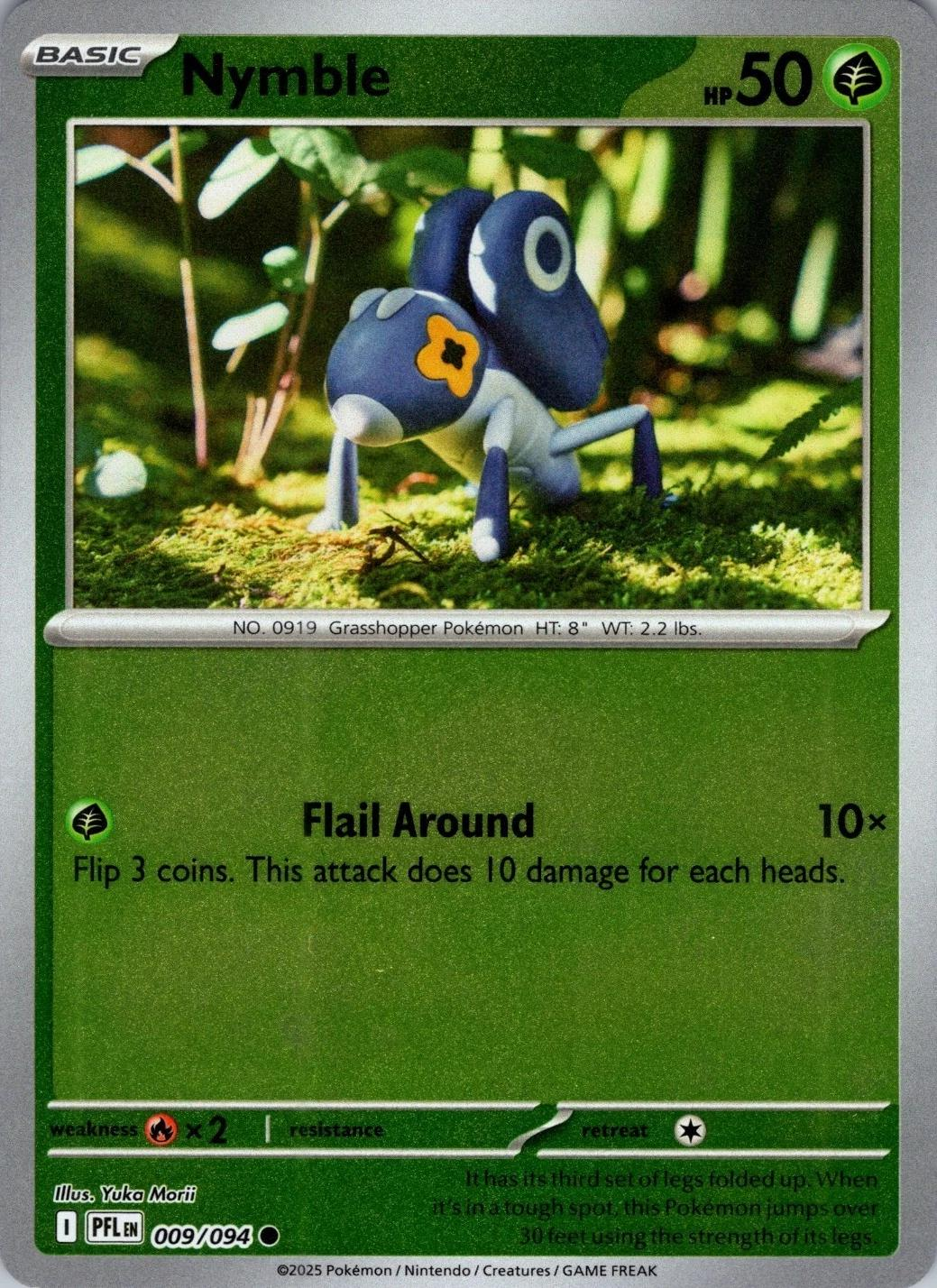 Nymble [Reverse Holo] #9 (PFL)