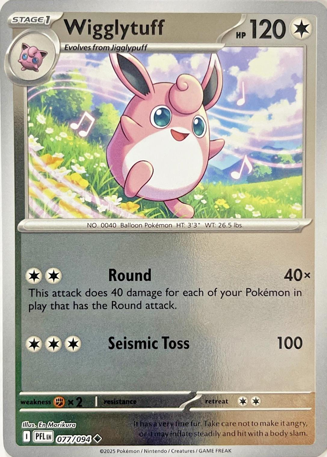 Wigglytuff [Reverse Holo] #77