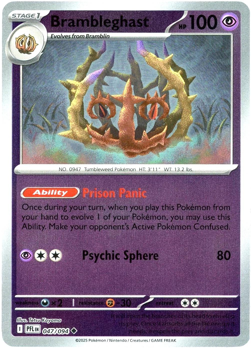 Brambleghast [Reverse Holo] #47 (PFL)