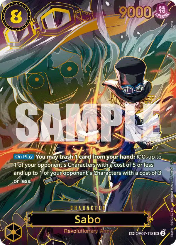 Sabo (SP) (OP07-118) (OP-13)