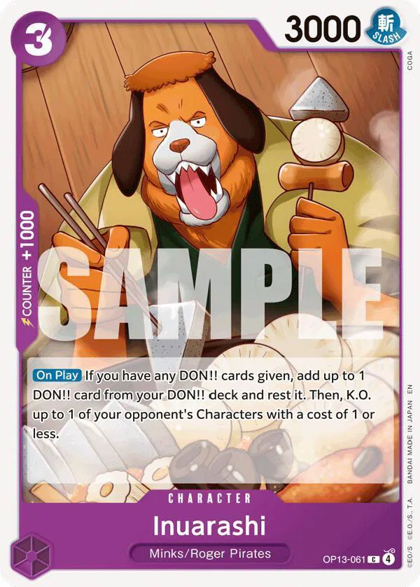 Inuarashi OP13-061 (OP13)