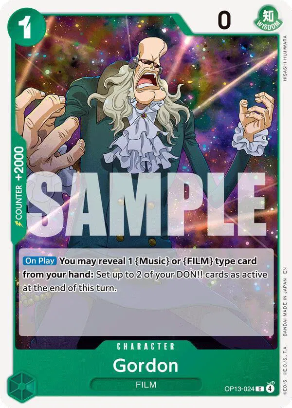 Gordon OP13-024 (OP13)