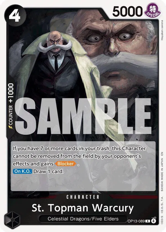 St. Topman Warcury OP13-089 (OP13)
